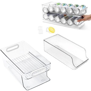 Recipiente Transparente para Almacenamiento de Alimentos HALO, Contenedor Hermético de PP para Alimentos Secos, Recipiente Rectangular para Cocina - Product Image 4
