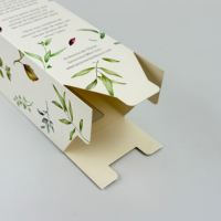 Boîte d'emballage personnalisée pour diffuseur de parfum avec fenêtre transparente et logo en feuille d'or, boîte cadeau en carton pliable de luxe