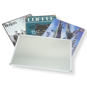 Motocicleta de placa de matrícula en blanco de estaño reflectante amarillo tintado europeo de alta calidad - Product Image 3