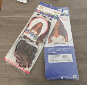 <span class=keywords><strong>Capelli</strong></span> Ricci Francesi all'Ingrosso 6X 12 Pollici 240g, Trama Singola Liscia per <span class=keywords><strong>Trecce</strong></span> Africane ed Extension - Product Image 2