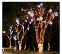 Extérieur étanche pour 100 mètres LED solaire fée lumière sport et jardin cour pelouse feux d'artifice herbe Globe pissenlit lampe