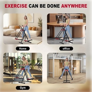 Nouvel Arrivage Vélo Elliptique Pliable Portable pour Usage Domestique, Appareil d'Exercice Manuel à Pédales Spacewalk, Tapis de Course en Acier avec Écran LCD - Product Image 6