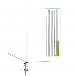 เสาอากาศฐานสัญญาณแบบคงที่ 66-88MHz กำลังขยายสูง แบบรอบทิศทาง ทำจากอะลูมิเนียม - Product Image 2
