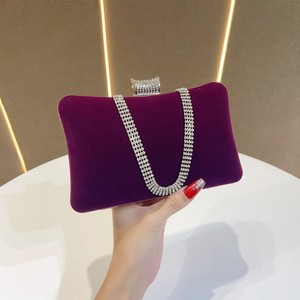Nuevo bolso de mano para la noche, estilo europeo y americano, bolso de terciopelo para la noche, bolso de hombro a la moda, bolso de fiesta para mujer. - Product Image 4