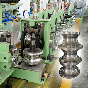 Juego de herramientas de tubo de caja cuadrada redonda de acero moldes de troqueles de rodillo de formación de tuberías - Product Image 2