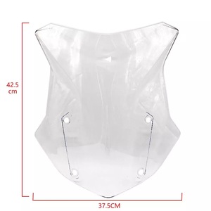 Parabrisas delantero de motocicleta de 430mm para <span class=keywords><strong>BMW</strong></span> R1200GS ADV LC R1250GS R1200 13 ~ 21 - Product Image 5