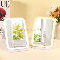 Lampe LED intelligente pour dortoir étudiant, petite lumière d'appoint de bureau, miroir de maquillage pour chambre de filles, coiffeuse