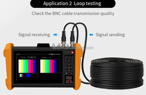 Beliebteste 8K H.265/H.264 AHD TVI CVI IP Analoger CCTV-Tester Monitor Pro SFP POE-Ausgangs leistung - Product Image 5