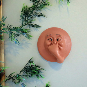 Divertida estatua de resina humorística para el hogar, Hotel, oficina, decoración de pared para SALA DE Yoga, inodoro, Navidad para nuevos productos transfronterizos - Product Image 1