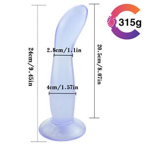 سدادة شرجية صغيرة من مادة PVC ذات رأس دائري لتحفيز نقطة G، ألعاب جنسية شرجية - Product Image 3