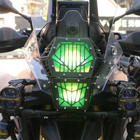 Applicable au cache-phare décoratif avant Longcin VOGE DS800X, support de phare modifié, masque de protection pour phare.