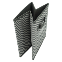 Charisma Épais Non-Tissé Tissu Pliable Boîte De Rangement Robuste Jouet Et Chaussure Organisateur Poubelle Cubes Panier Pliable Et Pliable