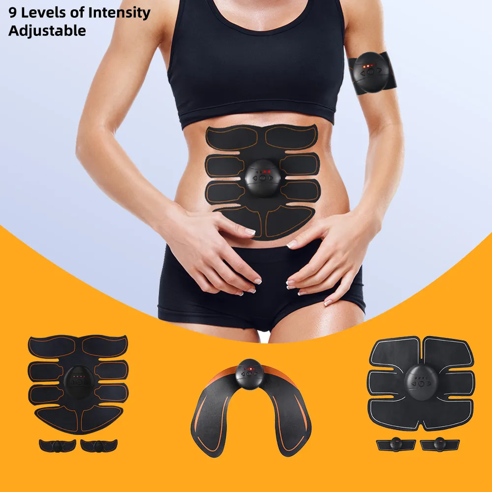 muscle vibrator ab stimulator machine ems muscle training hip trainer vibration fitness massager