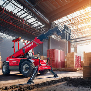 4-पहिया ड्राइव क्यूमिन एपा डीजल इंजन टेलीस्कोपिक हैंडलर 17.6 मीटर बूम 4 टन लोड क्षमता फ्रंट लोडर व्हील लोडर - Product Image 3