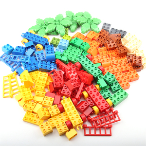 78pcs giáo dục Xây dựng/DIY Mô hình đồ chơi nhựa xây dựng gạch & hạt lớn khối cho trẻ em & của họ thế giới tưởng tượng - Product Image 6