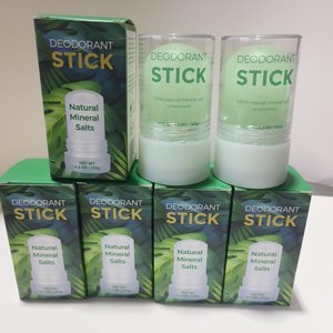 Déodorant Solide Naturel à l'<span class=keywords><strong>Alun</strong></span> de Potassium, Sans <span class=keywords><strong>Aluminium</strong></span>, <span class=keywords><strong>Pierre</strong></span> Antiperspirante Cristalline, Soin Longue Durée des Aisselles, Hommes et Femmes - Product Image 1