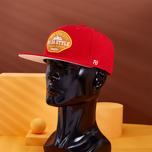 Thêu Được Trang Bị Trucker Bọt Lưới Vui Da Mũ Bóng Chày Sang Trọng Mens Golf Nylon Ngắn Brim OEM <span class=keywords><strong>Snapback</strong></span> Hat Mũ - Product Image 1