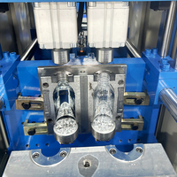 Vente chaude 2 Cavity Bowl Machine Custom Blow Mold 250ml Petite bouteille Pet Machine de soufflage pour la fabrication de conteneurs cosmétiques