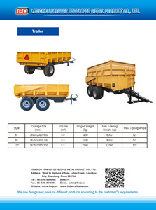 油圧式トレーラートラクター建設用農業用工場サプライヤー - Product Image 6