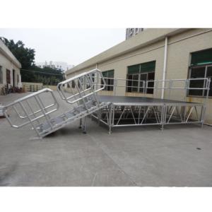 เวทีไม้กลางแจ้งปรับความสูงได้สำหรับทำกิจกรรมกลางแจ้งแบบแยกส่วน - Product Image 3