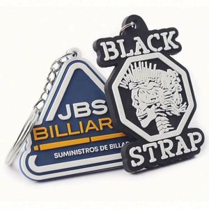 Customizable Soft PVC <b>Keychains</b> for Personal & Business 2D & 3D Logo <b>Personalized</b> Promotional Carabiners - Product Image 5