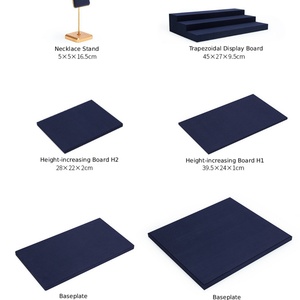 Microfiber Modern Jewelry Display Props Jewelry Store Display Stand <b>Earring</b> Pendant Watch Necklace Display Stand - Product Image 6