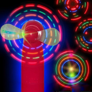 Quạt Cầm Tay Có Đèn Flash Từ Mini Phát Sáng Quạt Điện Nhỏ Quảng Cáo Phát Sáng Có Chữ - Product Image 6