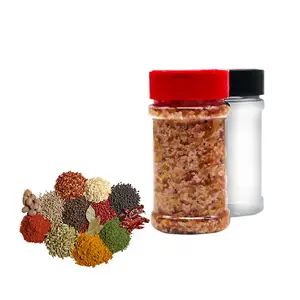Spice Jar 6oz 7oz 8oz Seasoning Bottle Spice Bottle / Plastic Salt And Pepper Shaker / Seasoning Bottle With Seal Liner