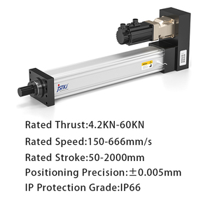 Actuador Lineal Compacto de Carga Pesada, Cilindro Paralelo S5, Empuje de 60KN, Velocidad de 150-666 mm/s, Carrera Larga de 50-2000 mm - Product Image 2