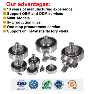 <span class=keywords><strong>Roulement</strong></span> à billes à filetage externe JS haute résistance OD 7-16MM avec vis M3 M4 <span class=keywords><strong>Roulement</strong></span> industriel de précision OEM/ODM pris en charge - Product Image 4