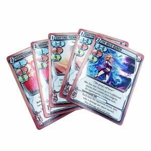 Boîte d'emballage personnalisée pour cartes <span class=keywords><strong>de</strong></span> style TCG d'anime, 100 pièces, durable, cartes à collectionner Flesh and Blood avec logo, matériau plastique pour utilisation en jeu - Product Image 5
