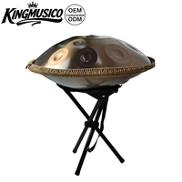 Custom Professional Handpan Steel Drum | Tuned Handcrafted Percussion Instrument for Sound Healing & Performance