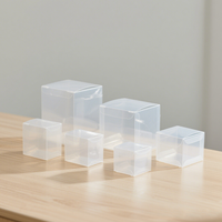 Boîtes d'emballage transparentes en plastique PVC PET PP personnalisées, boîtes cadeaux transparentes pour cosmétiques électroniques