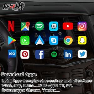 Lsailt <span class=keywords><strong>8</strong></span>英寸高清屏幕安卓多媒体升级日产巡逻舰队2011-17无线CarPlay视频接口 - Product Image 6