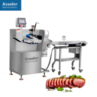 Trancheuse à viande Kessler automatique 160, haute efficacité, 380V, moteur 1,25KW, pour viande congelée/fraîche/cuite, machine de transformation de la viande 280