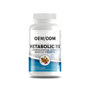 Капсулы для сна и роста мышц Metabolic Rx Ashwagandha (OEM/ODM), пищевая добавка, капсулы из индийской ашваганды - Product Image 1