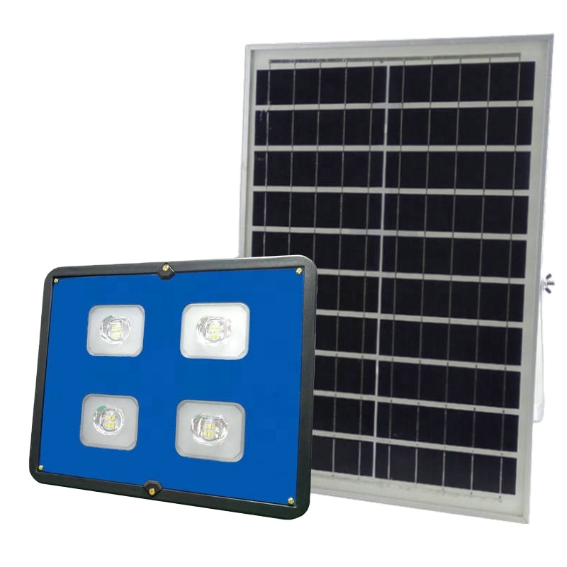 Высокоэффективный супер яркий IP67 водонепроницаемый 400 Вт наружный светодиодный фонарь с солнечной панелью, уличные фонари WAKATEK