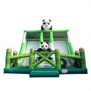 Tobogán Inflable Panda para Niños, Material de PVC, Color y Tamaño Personalizables, para Guarderías y Parques Públicos - Product Image 1