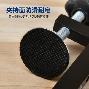 Adjustable G Clamp Steel Woodworking F Clamp Industrial Carpentry Assembly Tool - Product Image 4