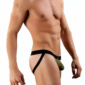 Comfort Fit biancheria intima da <span class=keywords><strong>uomo</strong></span> in cotone morbido slip stampati con Logo personalizzato <span class=keywords><strong>Sexy</strong></span> e sospensori traspirante Stretch <span class=keywords><strong>abbigliamento</strong></span> Gay - Product Image 3