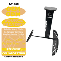 Promo Panas Sistem Hydrofoil Kecepatan Tinggi GY 830 Carbon Wing Foil Olahraga Air Selancar Laut Performa Tinggi Unisex