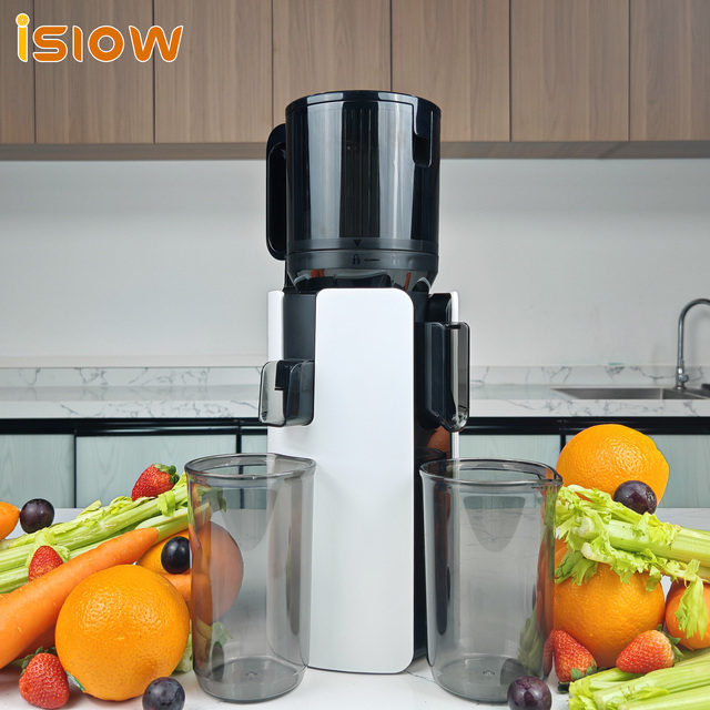 SJ-070 4.72 Inch Portable High Juice Yield Cold Press Slow Juicer Easy Assemble and Clean Commercial Juice Machine