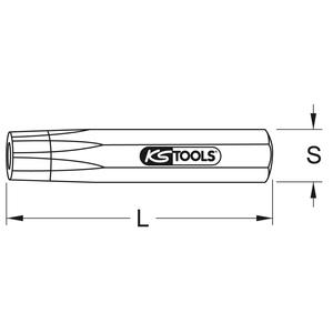 KS TOOLS Tête de rivet, 9mm - Product Image 2