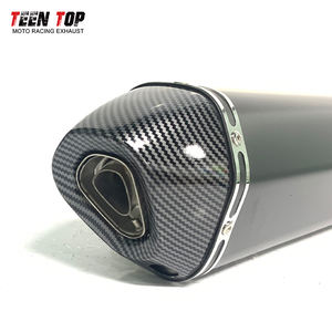 Silencieux universel 550MM pour silencieux d'échappement de moto universel en acier avec <span class=keywords><strong>DB</strong></span> <span class=keywords><strong>Killer</strong></span> <span class=keywords><strong>51mm</strong></span> ou 60.5mm - Product Image 3