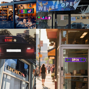 Pantalla <span class=keywords><strong>LED</strong></span> Programable Liweida, Panel de Matriz <span class=keywords><strong>LED</strong></span> Flexible, Resistente al Agua IP65, Decoración Interior USB, Control por Aplicación, para Tiendas de Automóviles - Product Image 3