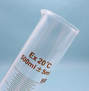 Cam ölçme silindiri yuvarlak taban plastik taban altıgen taban - Product Image 4