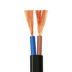 2 3 4 çekirdekli hoparlör tel 100% bakır elektrikli PVC kılıf ses kablosu esnek fabrika kaynağı