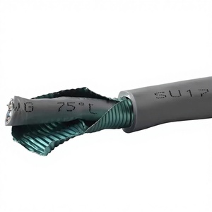 Cable U/<span class=keywords><strong>UTP</strong></span> <span class=keywords><strong>F</strong></span>/<span class=keywords><strong>UTP</strong></span> Cat5e Blindado de Acero, 4 Pares, 8 Hilos, Cobre Puro, Blindaje de Aluminio, para Exteriores, Resistente a Ratas - Product Image 1
