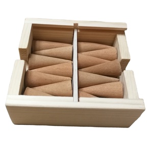 Cônes d'encens en bois de santal naturel parfumés à l'oud, cônes d'encens aromatiques à refoulement, fournis directement par l'usine - Product Image 1