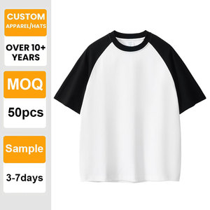 Camiseta de Primera Clase con Logotipo Personalizado, Lisa, Gruesa, con Hombros Caídos, 100% Algodón, Impresión al por Mayor, Bordado para Hombre - Product Image 1